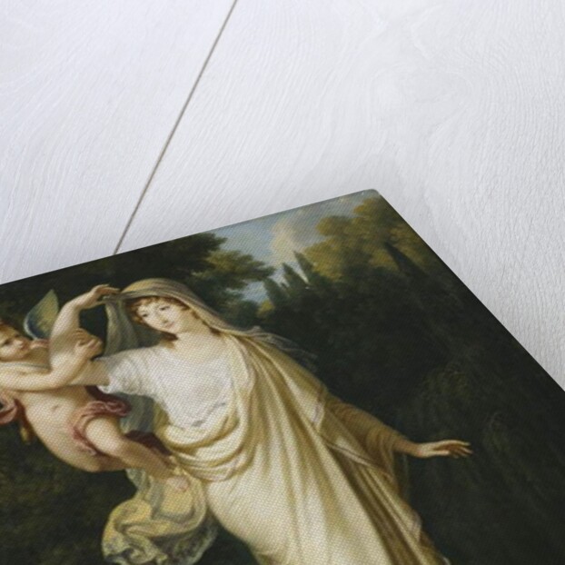 Posthumous Portrait of the Marquise Fanny Grimaldi by Francois Xavier Fabre