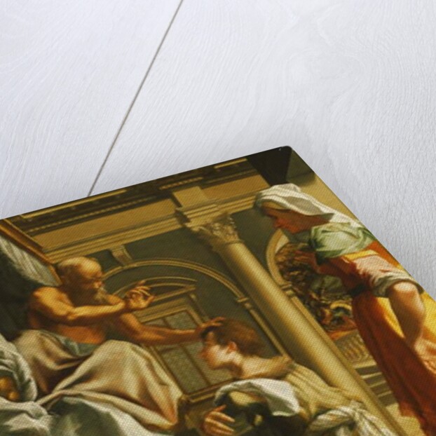 Isaac Blessing Jacob by Mirabello Cavalori