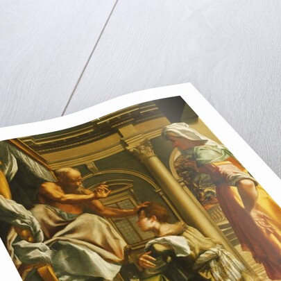 Isaac Blessing Jacob by Mirabello Cavalori