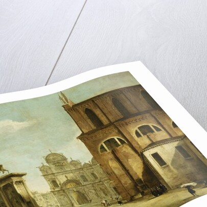 Campo SS Giovanni e Paolo, Venice by Michele Marieschi