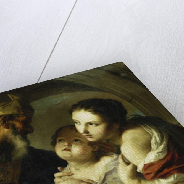 Saint Nicholas of Bari with Two Children by Giambettino Cignaroli