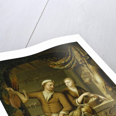 The Poultry Sellers, 1727 by Willem van Mieris