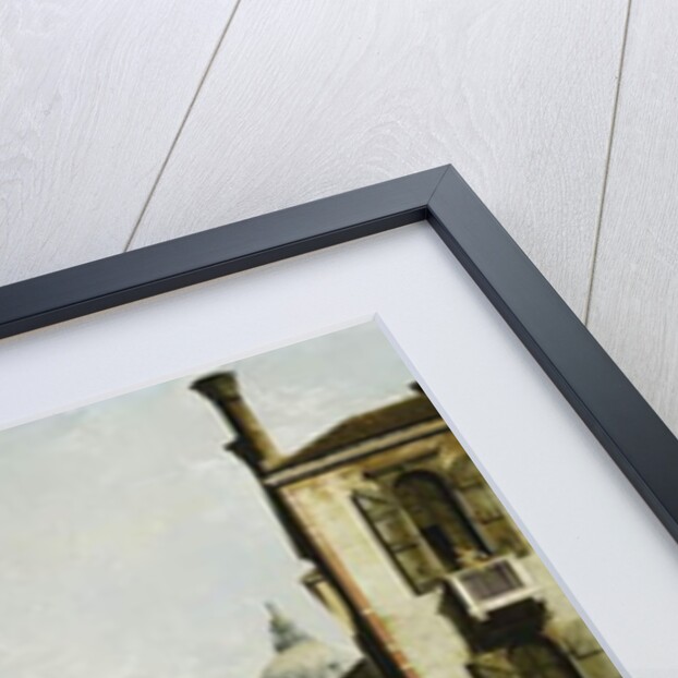 The Grand Canal, Venice, Looking East from the Campo S. Vio by Canaletto