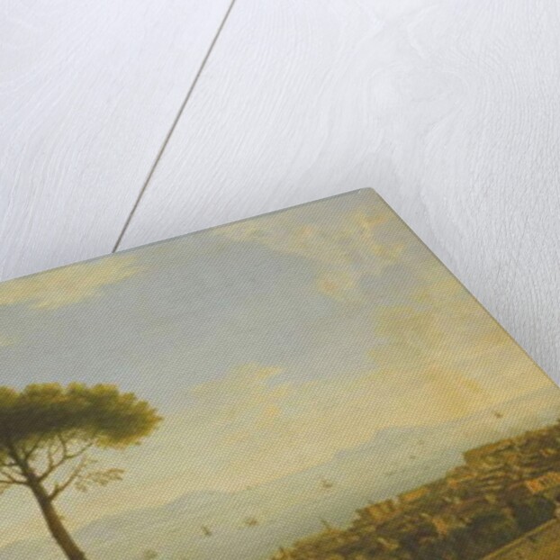 A Panoramic View of Naples, the Bay of Naples, Portici, Vesuvius, the Sorrento Peninsula and Capri from the Conocchia by Pietro Fabris