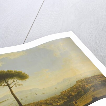 A Panoramic View of Naples, the Bay of Naples, Portici, Vesuvius, the Sorrento Peninsula and Capri from the Conocchia by Pietro Fabris