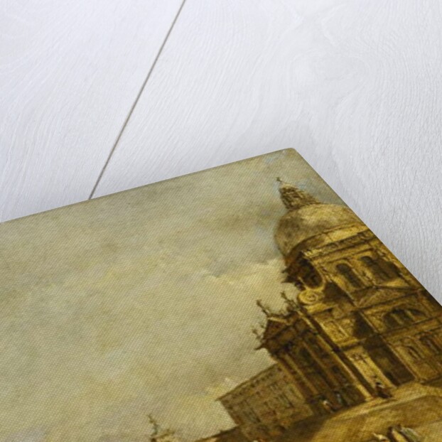 Santa Maria delle Salute and the Entrance to the Grand Canal, Venice, Looking East, by Francesco Guardi