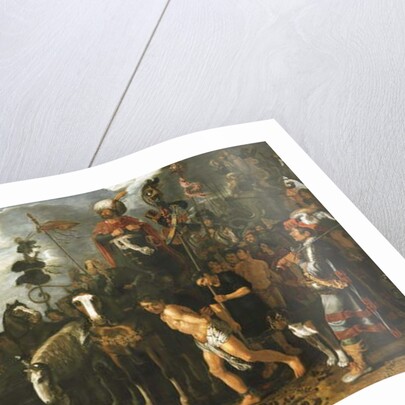 Jephthah Welcomed Home from the Battlefield by His Daughter by Pieter Lastman