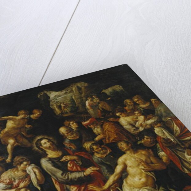 The Raising of Lazarus by Hendrik de Clerck