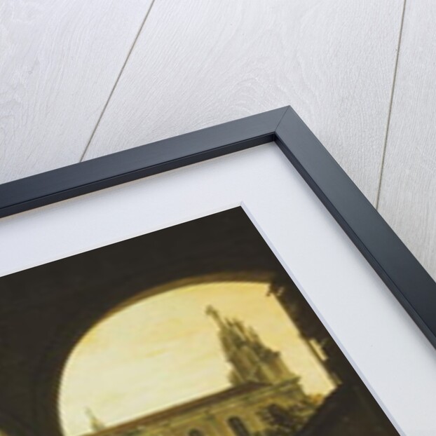 A Capriccio of the Scuola di San Marco, Venice by Canaletto