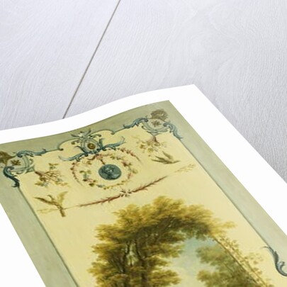 Three Decorative Panels with Allegories of Winter, Summer and Autumn by Nicolas Lancret