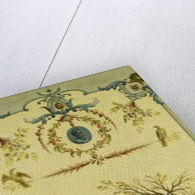 Three Decorative Panels with Allegories of Winter, Summer and Autumn by Nicolas (school of) Lancret