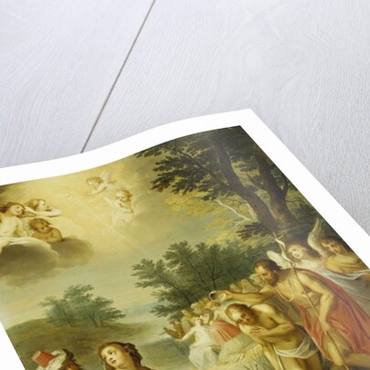 The Baptism of Christ by Balthasar Beschey