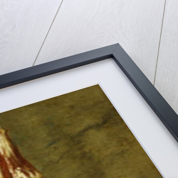 Beets, a Spice Box, a Dishcloth, a Pot, a Glazed Earthenware Plate, a Skimmer, with Meat on a Hook, on a Ledge, 1734 by Jean-Baptiste Simeon Chardin