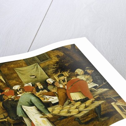 A Peasant Wedding Feast, 1630 by Pieter the Younger Brueghel