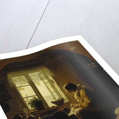 At the Window by Anton Laurids Johannes Dorph