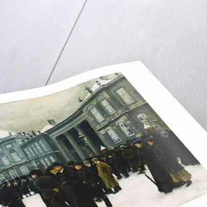 Changing of the Guard at Amalienborg Palace, 1902-1903 by Paul Fischer