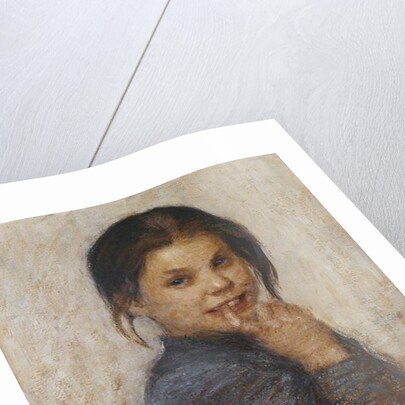 Portrait of a Girl by Maria Wiik