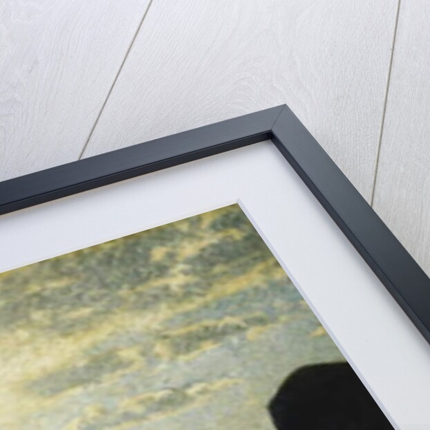 A Fjord Scene with Sailing Vessels by Adelsteen Normann