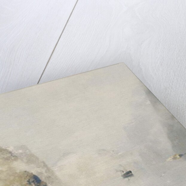 A Fjord Scene by Georg Anton Rasmussen