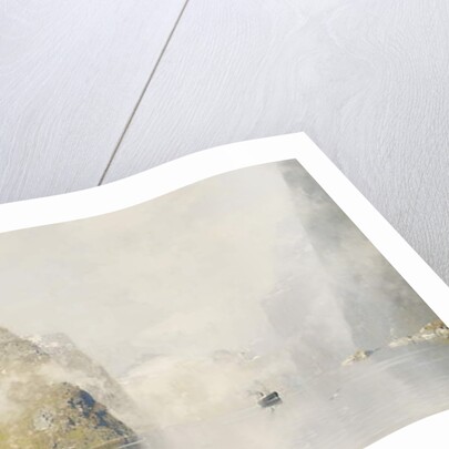 A Fjord Scene by Georg Anton Rasmussen