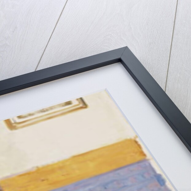 A Portrait of the Artist's Husband George Pauli Seated on a Sofa by Hanna Pauli