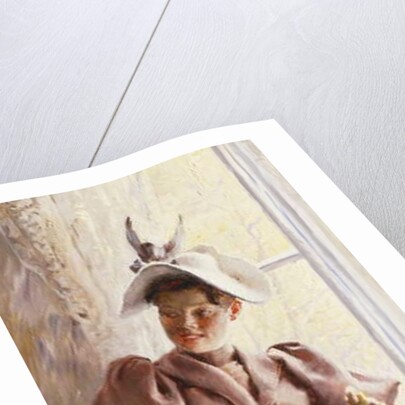 At the Window, 1892 by Paul Fischer