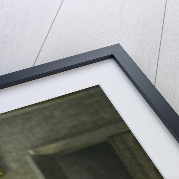 An Interior with the Artist's Easel by Vilhelm Hammershoi