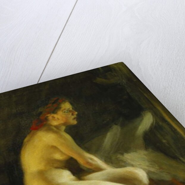 On the Bed; Pa Sangkanten, 1910 by Anders Leonard Zorn