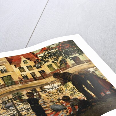 Feeding the Swans by Paul Graf