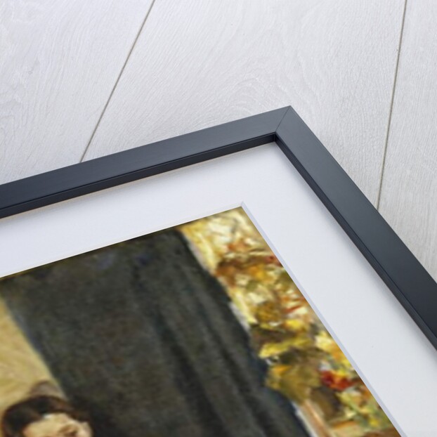 An Interior with a Mother and Child by Viggo Pedersen