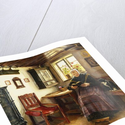 A Good Book, 1899 by Anne Marie Hansen