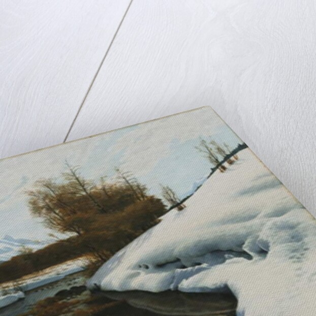 Near La Punt, St. Morritz in the Engadine Valley, by Peder Monsted