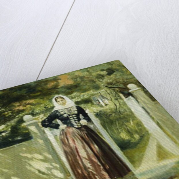 At the Garden Gate, 1902 by Michael Peter Ancher