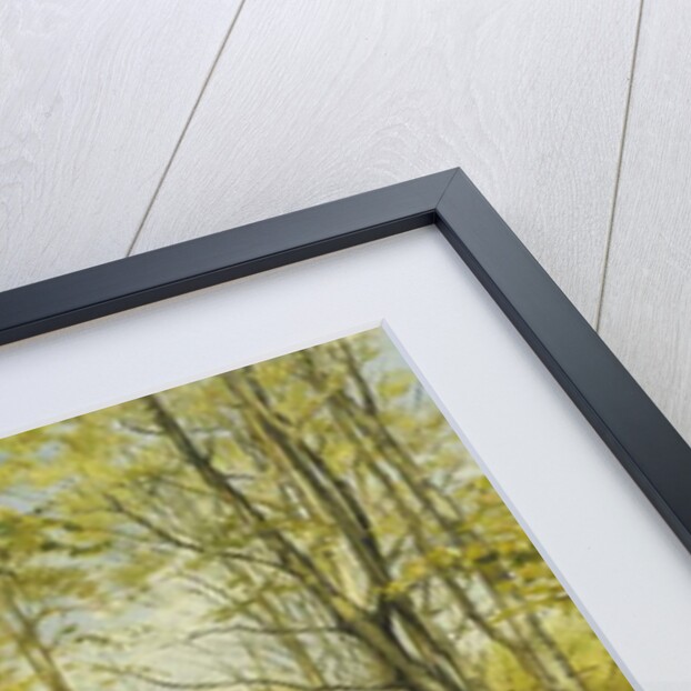 A Wooded River Landscape, 1892 by Peder Monsted