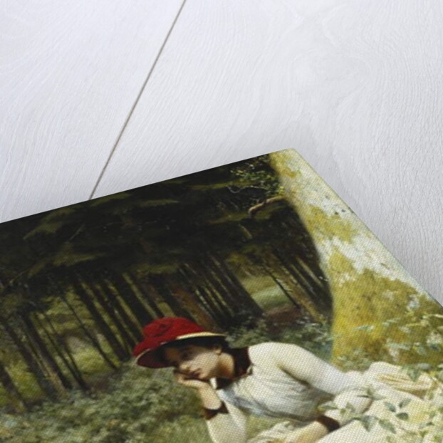 A Pensive Moment, 1888 by Niels Frederik Schiottz-Jensen