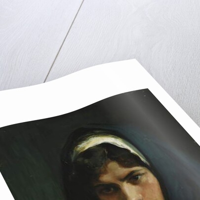 The Head of a Girl, 1904 by Albert Gustaf Aristides Edelfelt