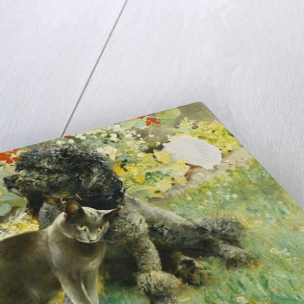 Rapp and Johan, 1886 by Bruno Andreas Liljefors