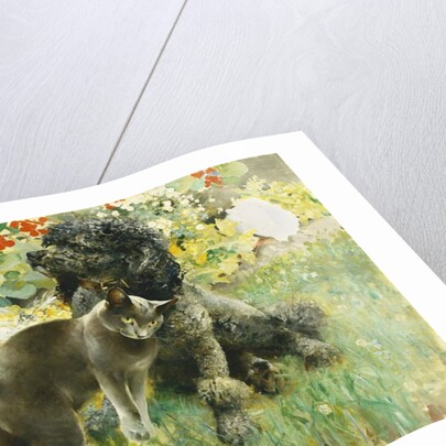 Rapp and Johan, 1886 by Bruno Andreas Liljefors