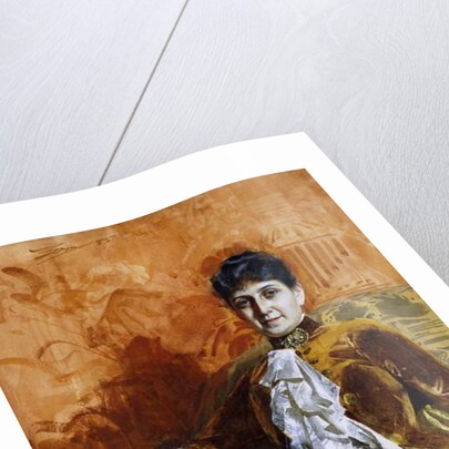 Portrait of Lisen Lamm, 1885 by Anders Leonard Zorn