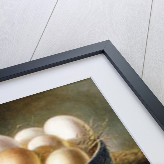 A Crab and a Bowl of Eggs on a Basket, with a Bottle and Half a Lemon by Mary E. Powis