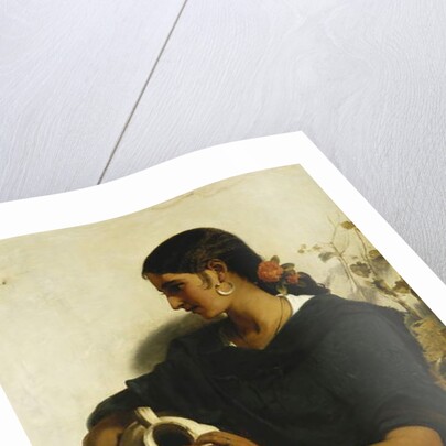 A Gypsy Water-Carrier of Seville, 1855 by John Phillip