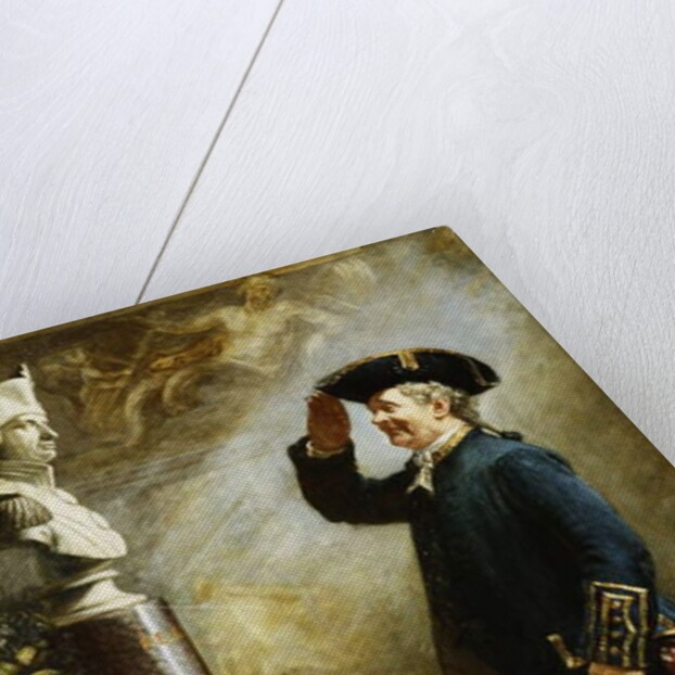 Saluting the Admiral by Albert William Holden