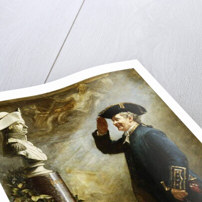 Saluting the Admiral by Albert William Holden