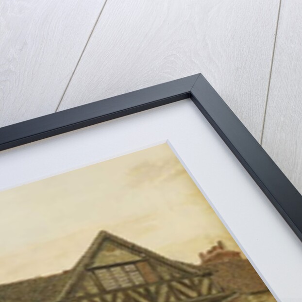 Church and Ancient Uninhabited House at Ludlow, 1871-72 by George Price Boyce