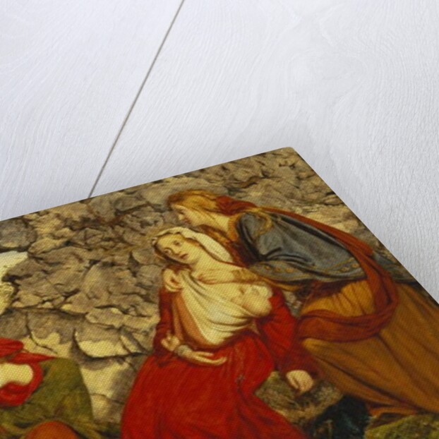 An Incursion of the Danes: Saxon Women Watching the Conflict by William Gale