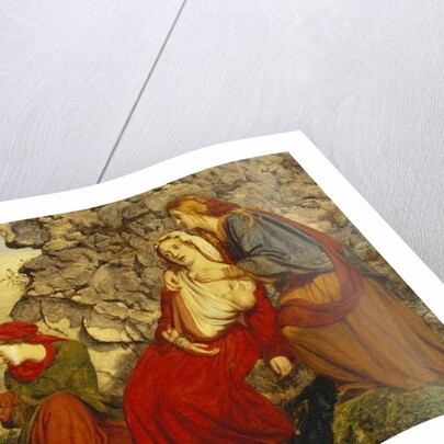 An Incursion of the Danes: Saxon Women Watching the Conflict by William Gale