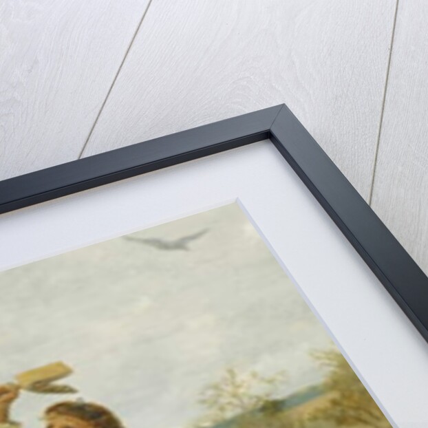 The Crow-Scarer; 'Pigeons and Crows, Take Care of Your Toes', 1884 by Arthur Hughes