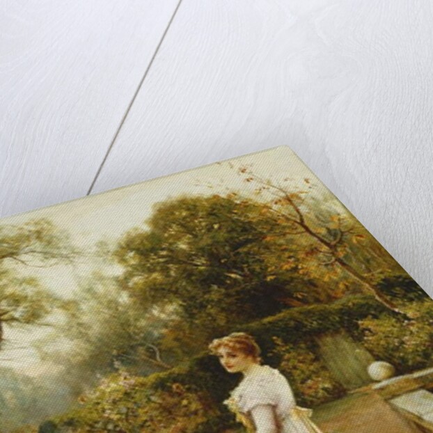 A Stroll in the Garden by Ernest Walbourn