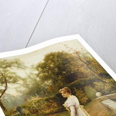 A Stroll in the Garden by Ernest Walbourn