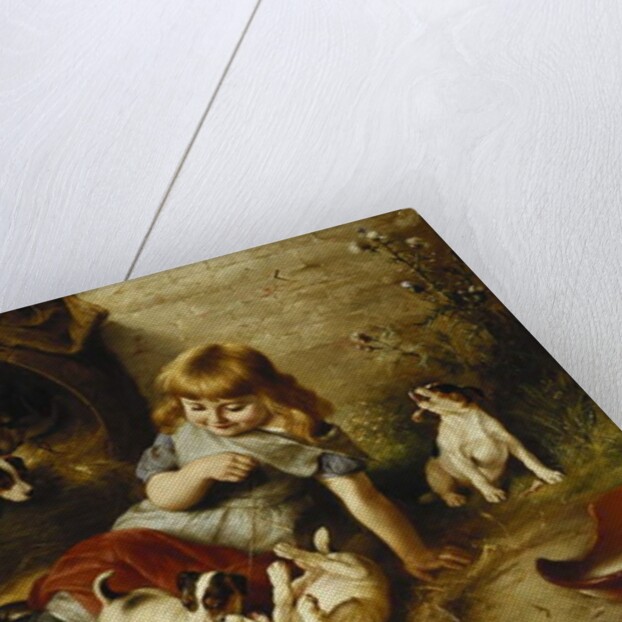 Playmates, 1890 by Walter Hunt